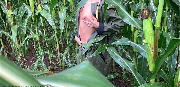  public risky raincoat sex in a cornfield - projectfundiary